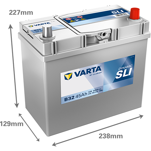 Akumulator VARTA Dynamic SLI 45Ah / B32