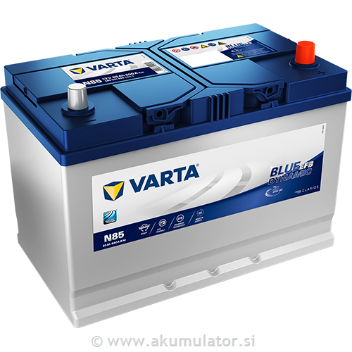 Start&stop akumulator 85Ah EFB Varta N85