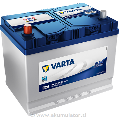 Akumulator VARTA Blue Dynamic 70Ah JL+ E24
