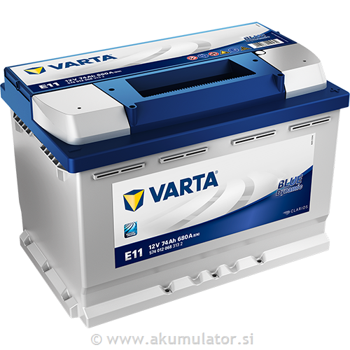 Akumulator VARTA Blue Dynamic 74Ah E11