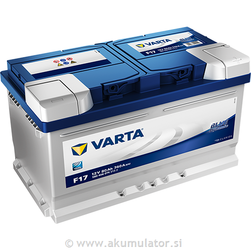 Akumulator VARTA Blue Dynamic 80Ah F17