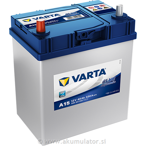 Akumulator VARTA Blue Dynamic 40Ah L+ A15