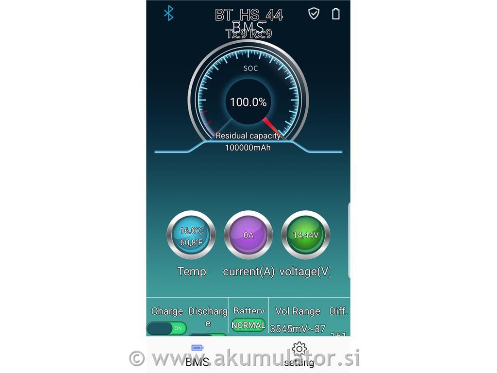 Li-ion baterije za invalidski voziček 72Ah 24V z bluetooth