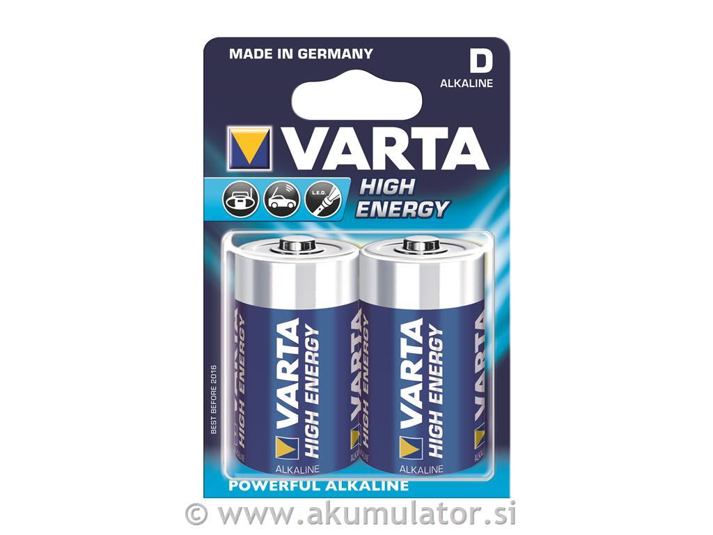 Baterija VARTA D high energy