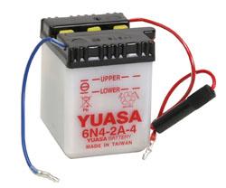 Moto akumulator YUASA 6N4-2A-4 6V 4Ah