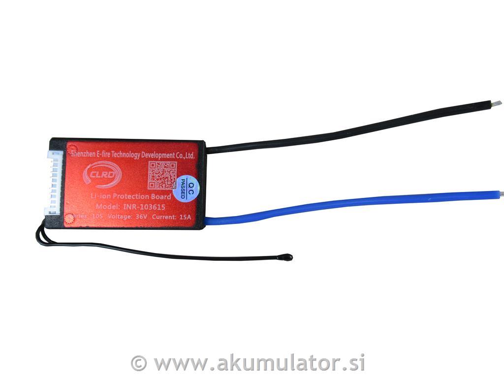 BMS 36V 15A za Li-ion baterije - vodoodporen