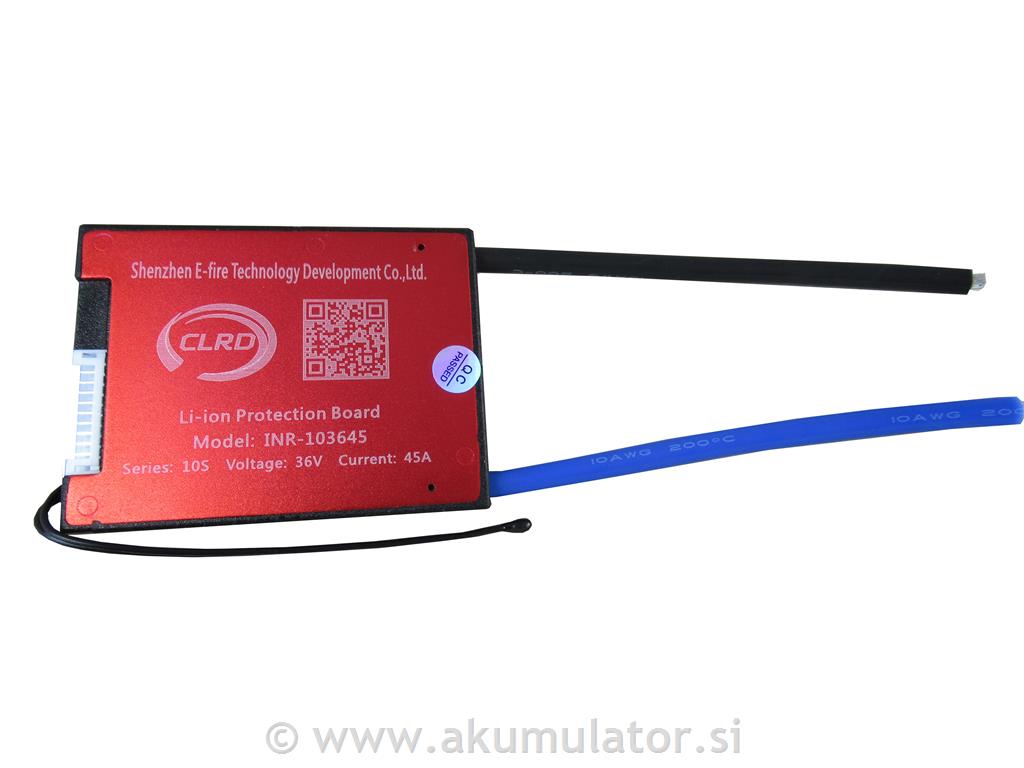 BMS 36V 45A za Li-ion baterije - vodoodporen