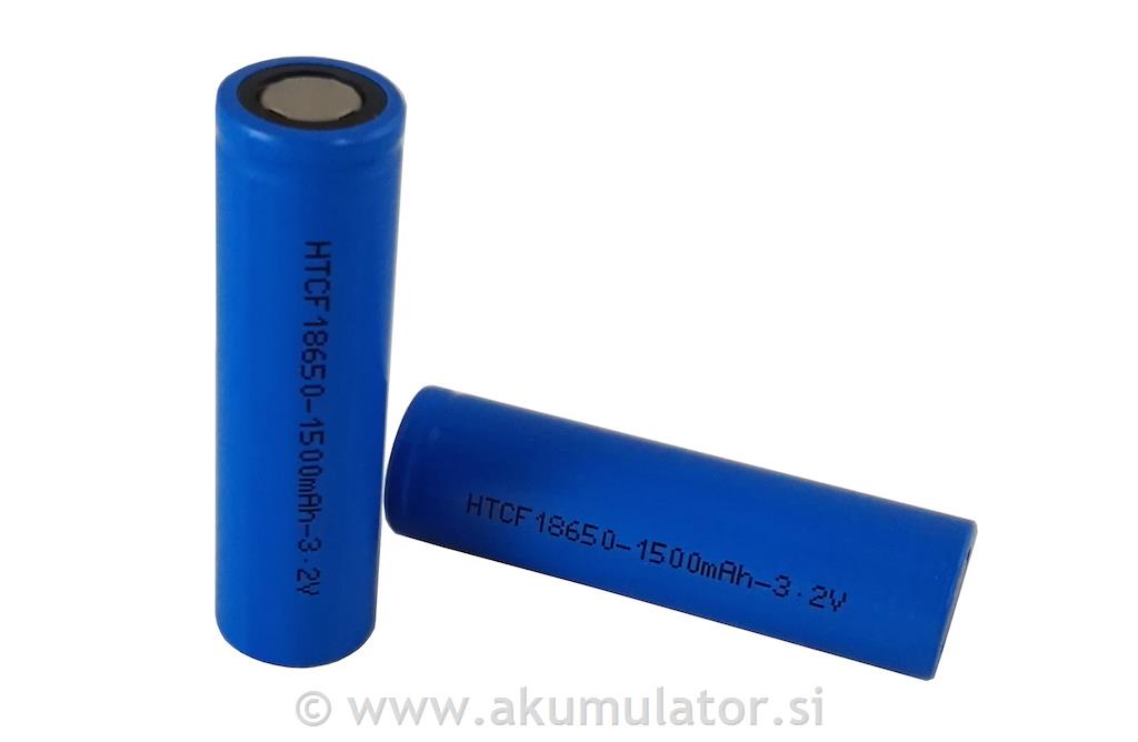 Baterijska celica LiFePO4 18650 1.800mAh
