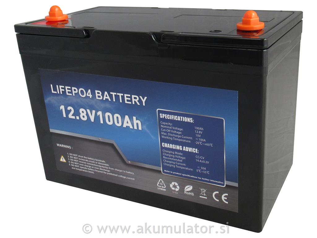 Li-ion baterija 12V 100Ah / 1.280Wh
