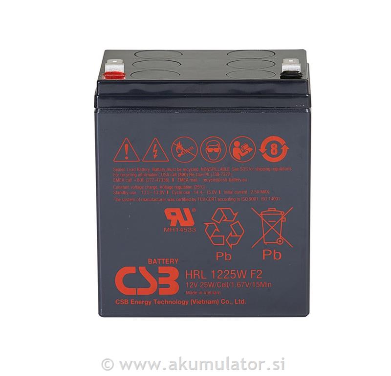 UPS akumulator CSB Energy HRL 12V 5,9Ah