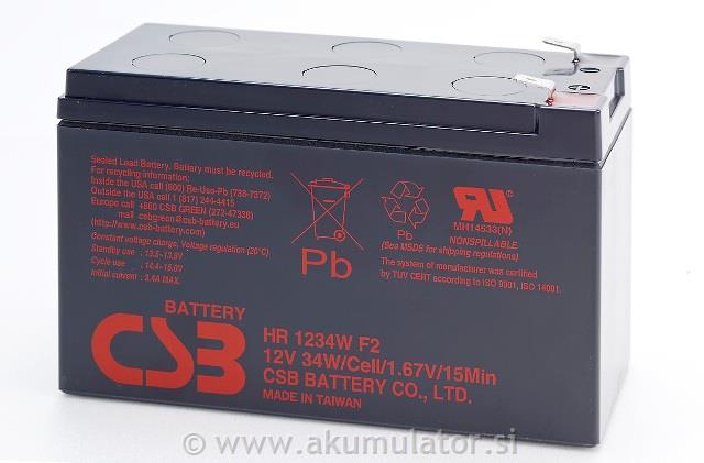 UPS akumulator CSB Energy HR 12V 9Ah