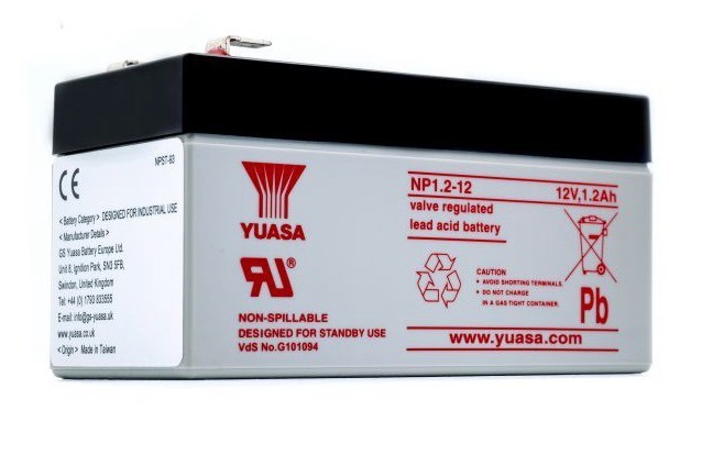 UPS AGM akumulator 12V 1,2Ah YUASA