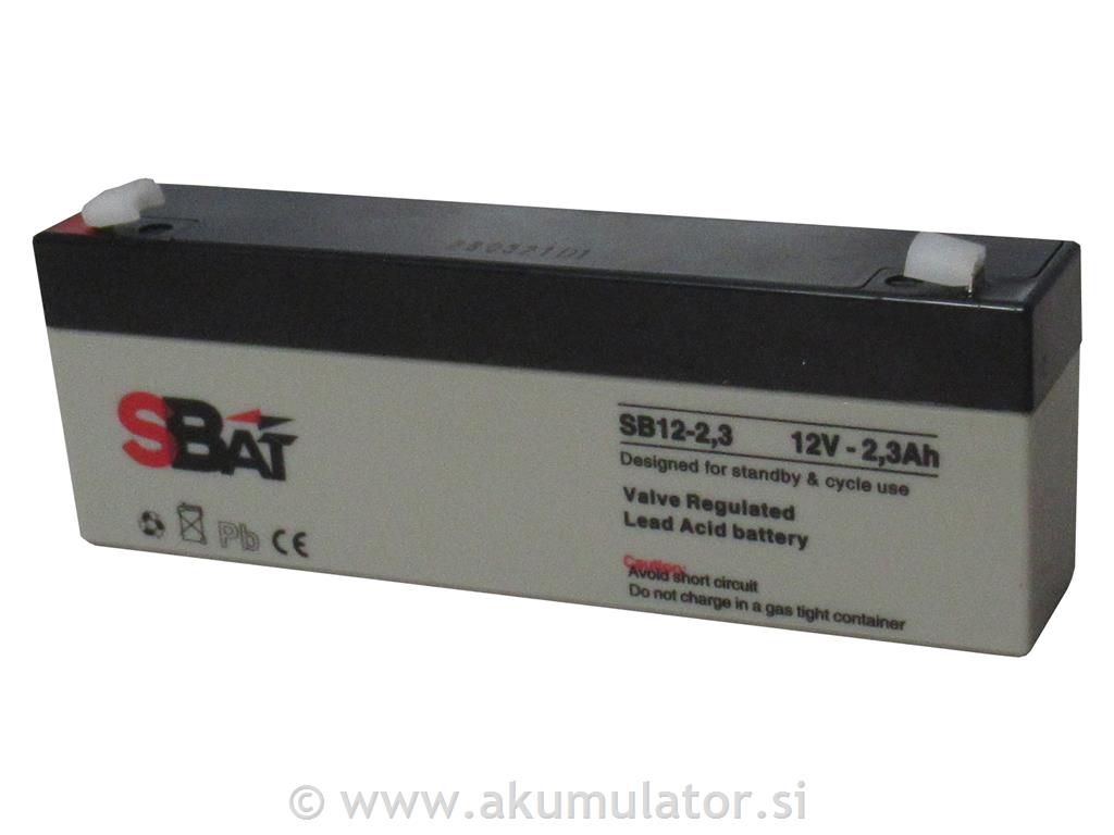UPS AGM akumulator 12V 2,3Ah SBat