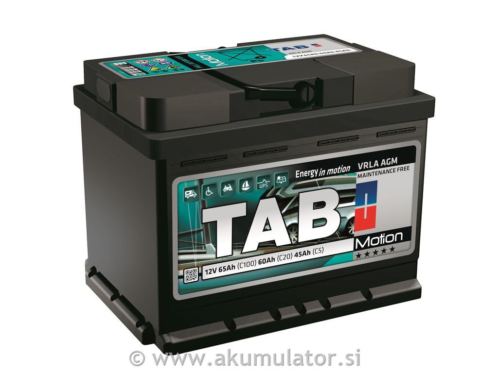 Akumulator TAB Motion VRLA AGM 80Ah