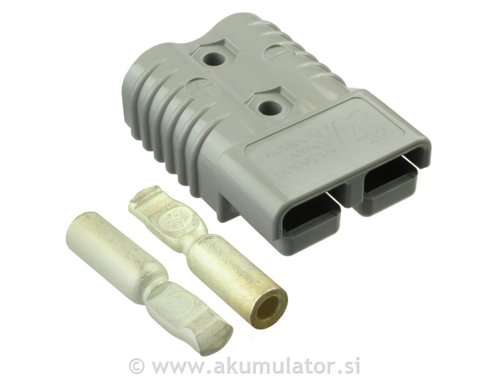 Konektor Anderson SB 120 siv 21,1mm2