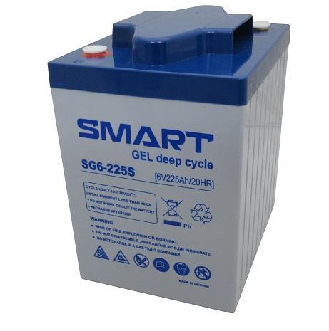 Ciklični gel akumulator 225Ah 6V Smart - 1.200 ciklov