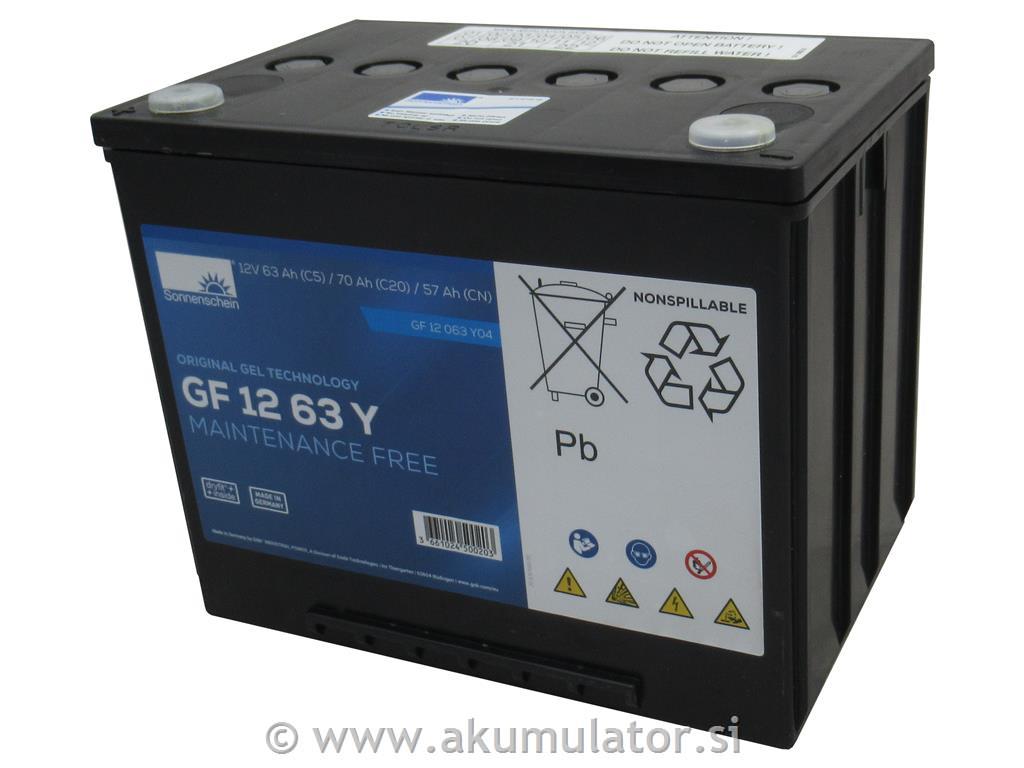 GEL akumulator Sonnenschein GF12 063 YO4 / 12V 70Ah