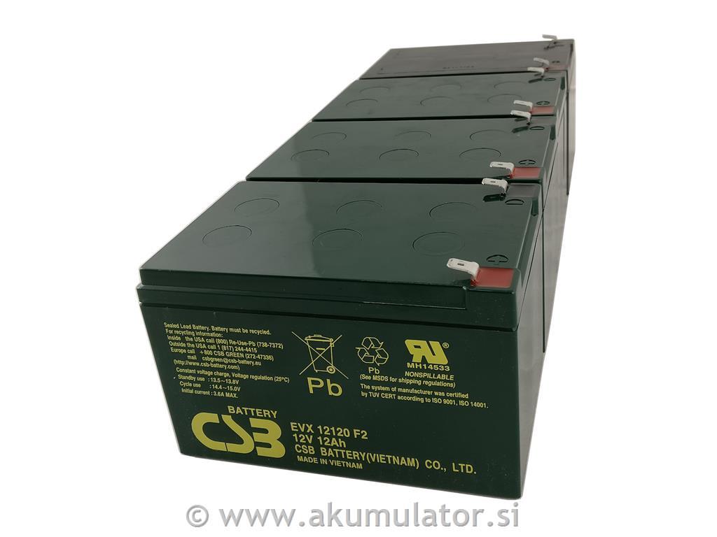 Akumulator za e-skuter Alpha 48V 12Ah CSB