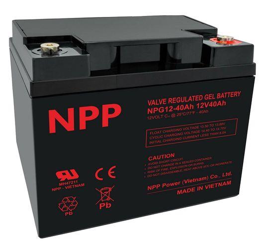 Ciklični GEL DC akumulator 40Ah NPP
