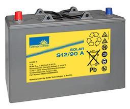GEL akumulator Sonnenschein SOLAR S12/90 A / 12V 90Ah