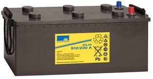 GEL akumulator Sonnenschein SOLAR S12/230 A / 12V 230Ah