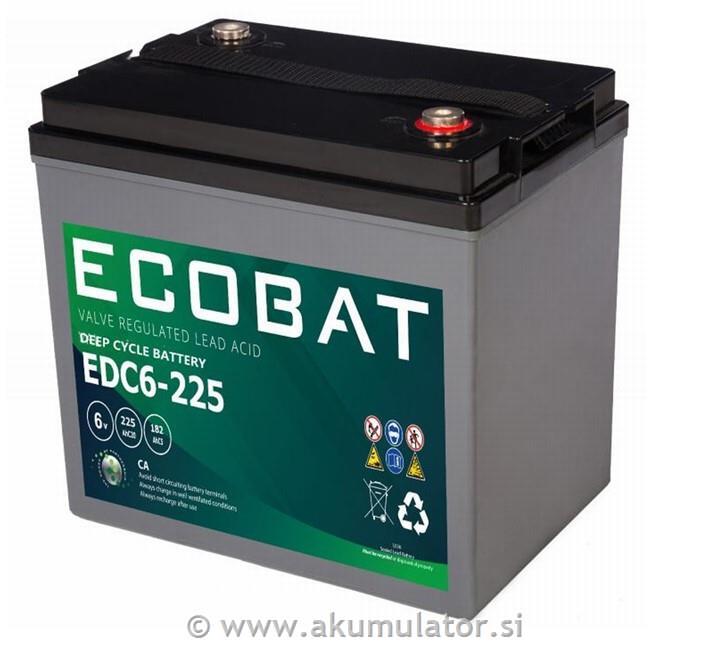 AGM akumulator Ecobat EDC6-225 6V 225Ah
