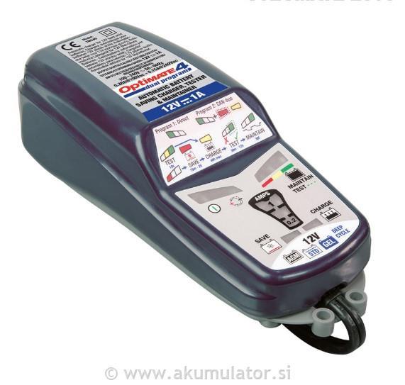 Optima 4 Dual polnilec, tester, vzdrževalec akumulatorjev