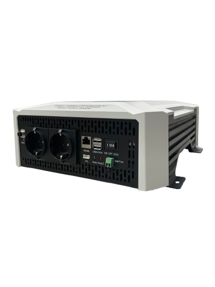 Razsmernik 3000W 24V sinusni Srne Solar - z bluetooth