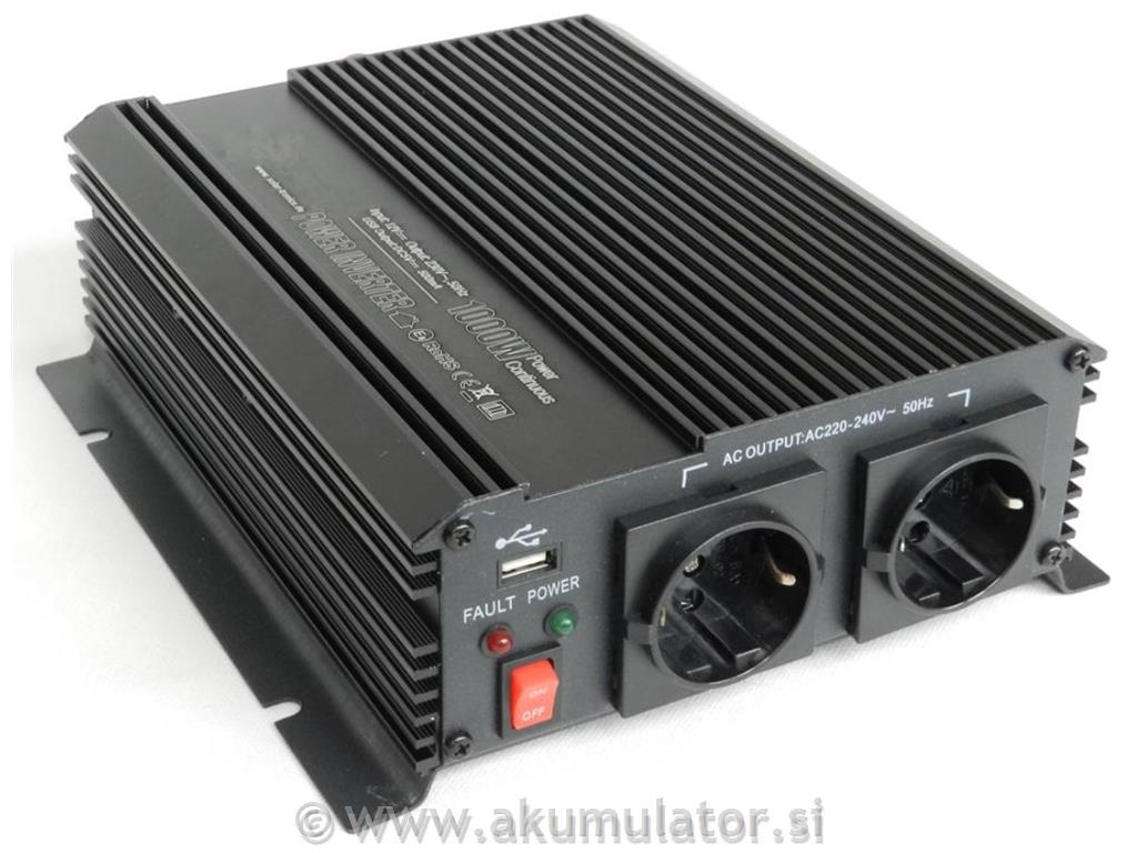 Razsmernik modificiran sinus 1000W 24V