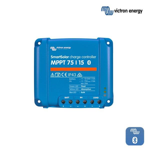 Victron MPPT solarni regulator SmartSolar 075/015, 15A 12V/24V