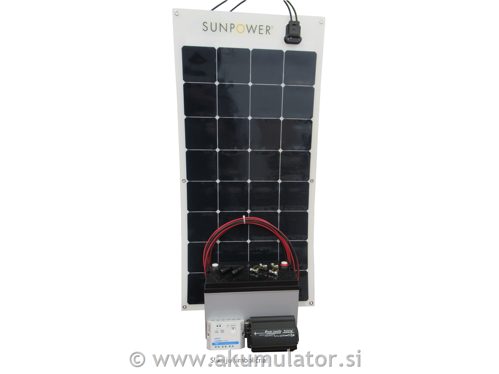 Solarni power bank 640Wh z li ion baterijo
