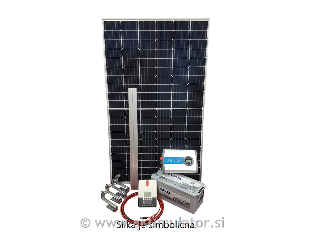 Solarni komplet za vikend 400W - po vašem izboru
