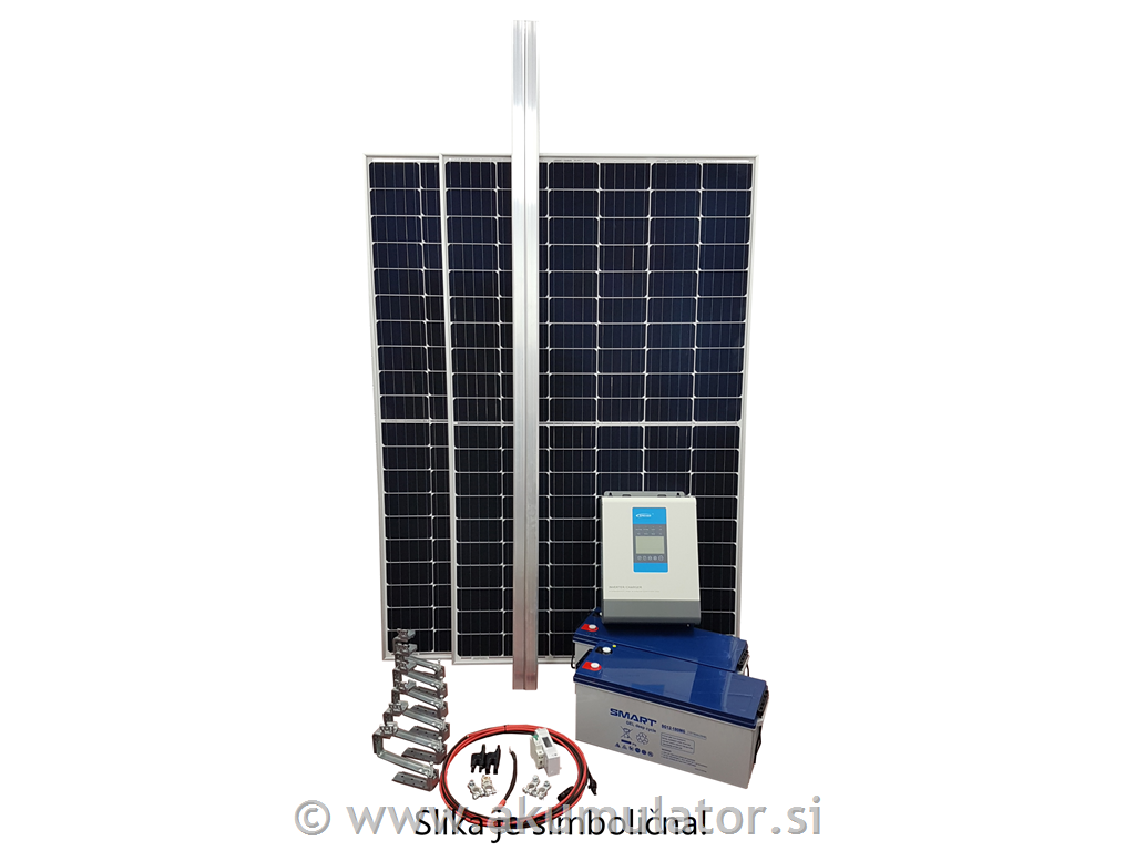 Solarni komplet za vikend 800W - po vašem izboru
