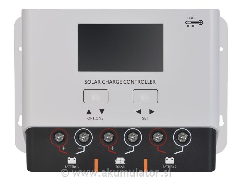 Solarni regulator DUO 20A 12V/24V Srne