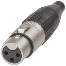 Konektor XLR 3pin Ženski
