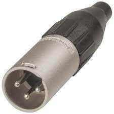 Konektor XLR 3pin Moški