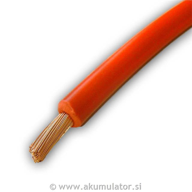 Kabel 70mm2 rdeč - 1 meter