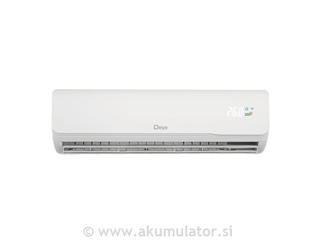 Hibridna klima Deye 5,2 kW (do 2 kWp sončnih modulov)