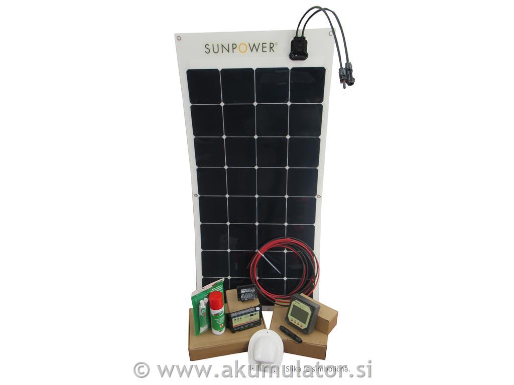 Solarni komplet za avtodom z LiFePo4 akumulatorjem