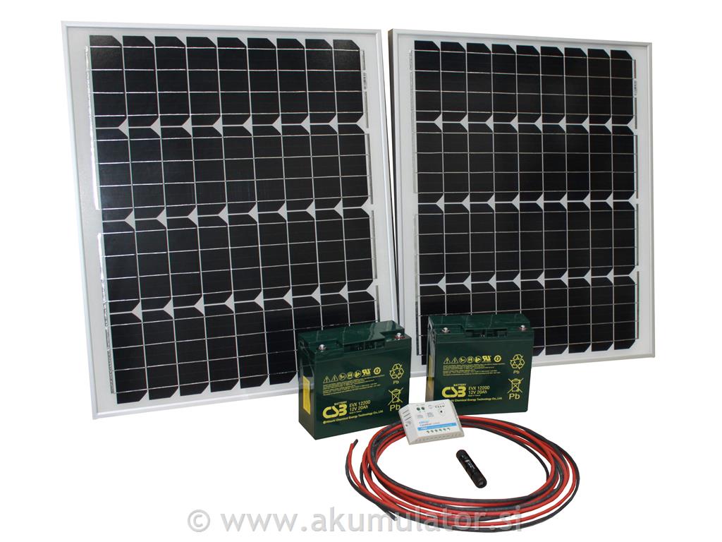 Solarni komplet za odpiranje garažnih vrat