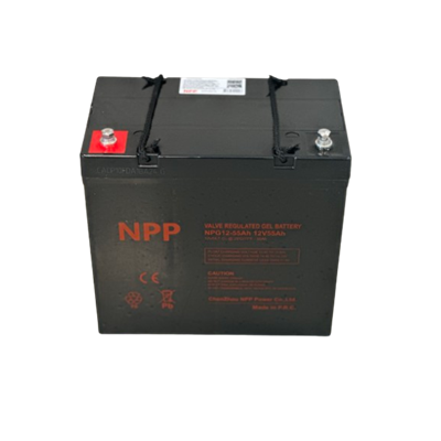 Rezervno napajanje 300W z Ciklični gel akumulator 55Ah 12V NPP