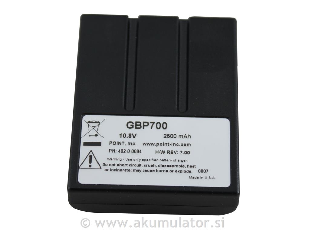 Obnova baterije Sokkia GBP700