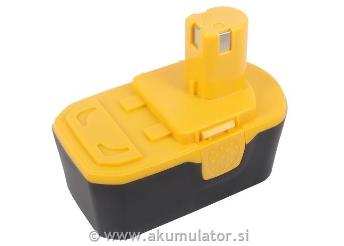 Baterija za Ryobi 18V, 3000mAh, BPP 1817