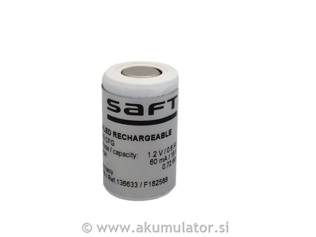 Baterijska celica Ni-Cd VE 2/3A 600mAh