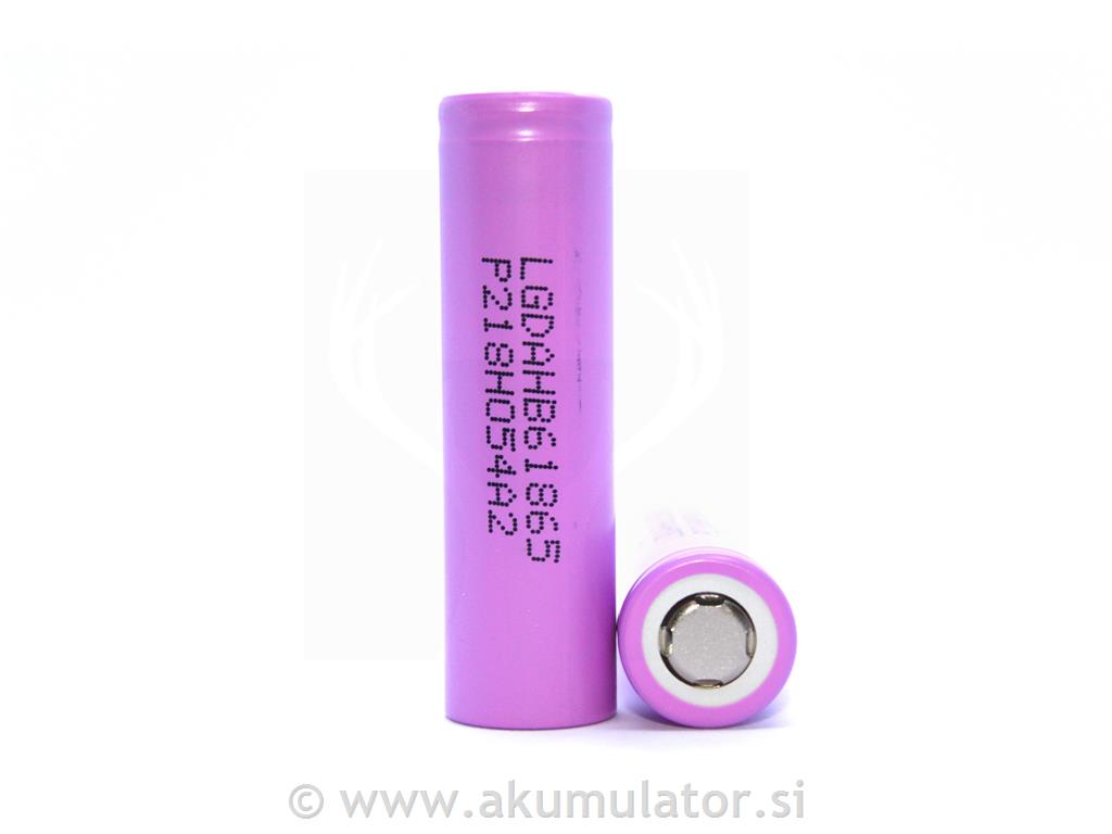 LG ICR18650 HB6 3.6V 1.500mAh 30A