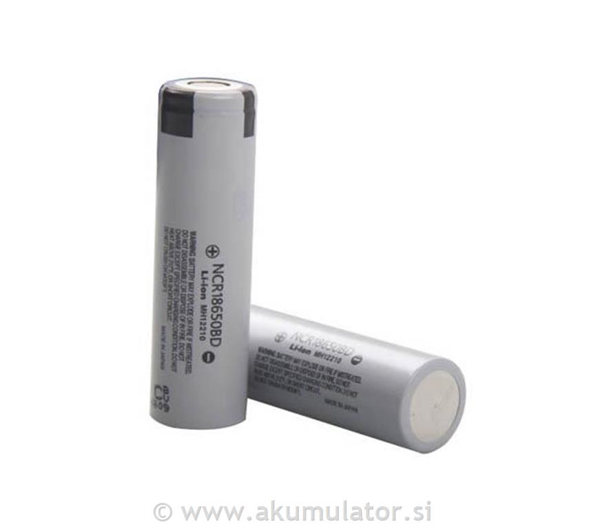Panasonic NCR18650 BD 3.6V 3.100mAh 10A