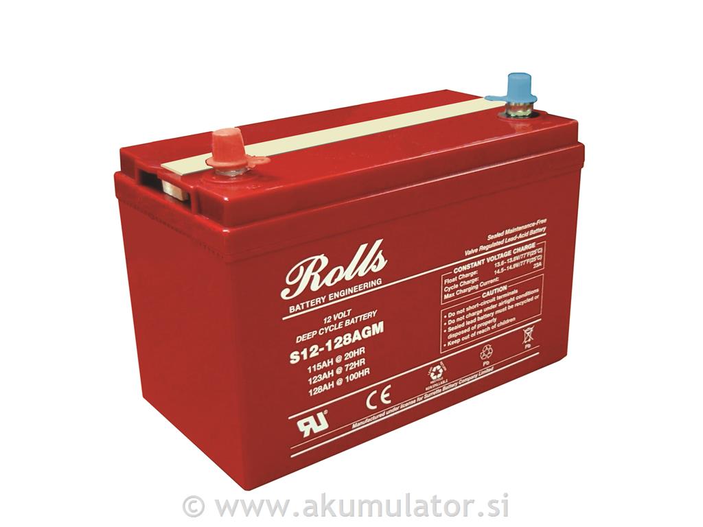 AGM akumulator ROLLS 115Ah 1.250 ciklov