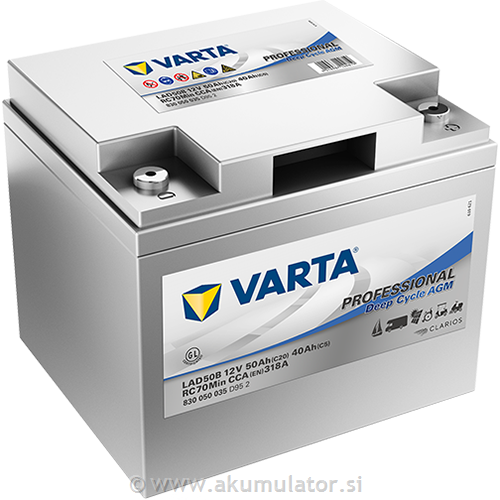 Akumulator VARTA Professional DC AGM 50Ah LAD50B