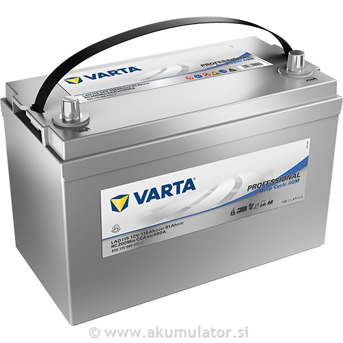 Akumulator VARTA Professional DC AGM 115Ah