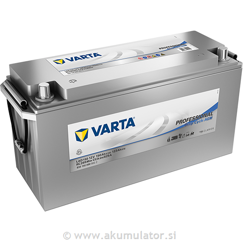 Akumulator VARTA Professional DC AGM 150Ah